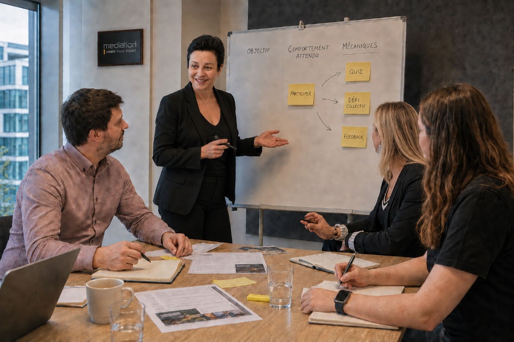 Atelier de conception d'une méthode de gamification événementielle