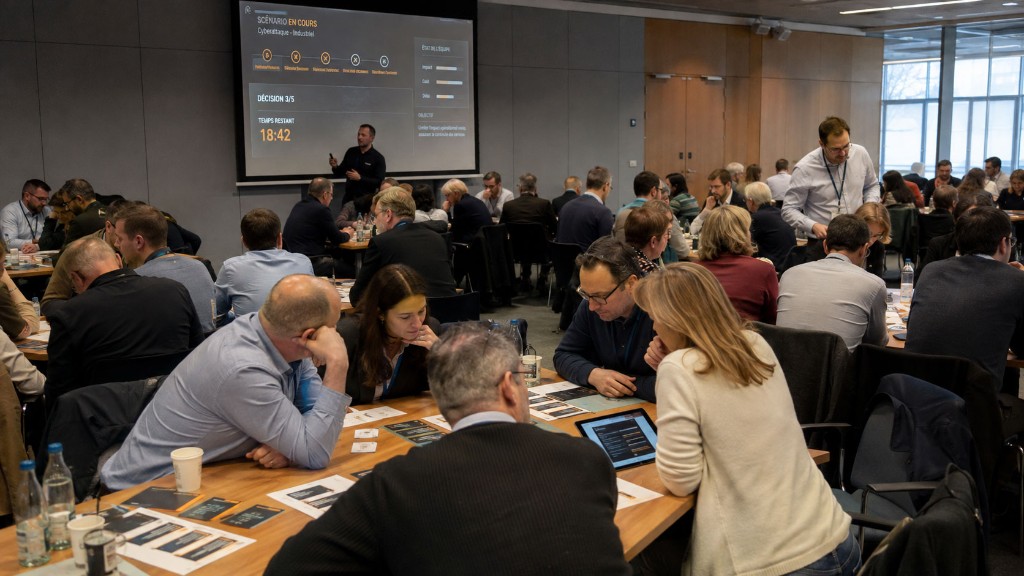 Atelier serious game autour d'un scénario de cyberattaque